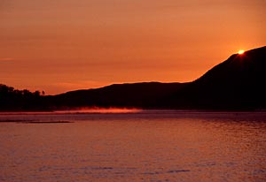 sunrise King George IV Lake